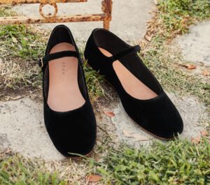 Dôen Mary Jane Slipper in Black