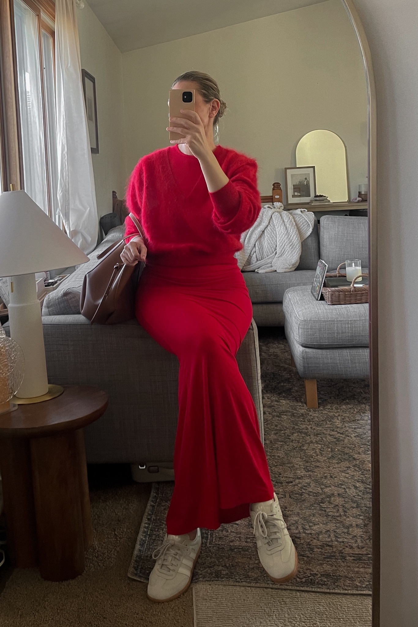 Karin Emily shares her favorite red outfits for spring