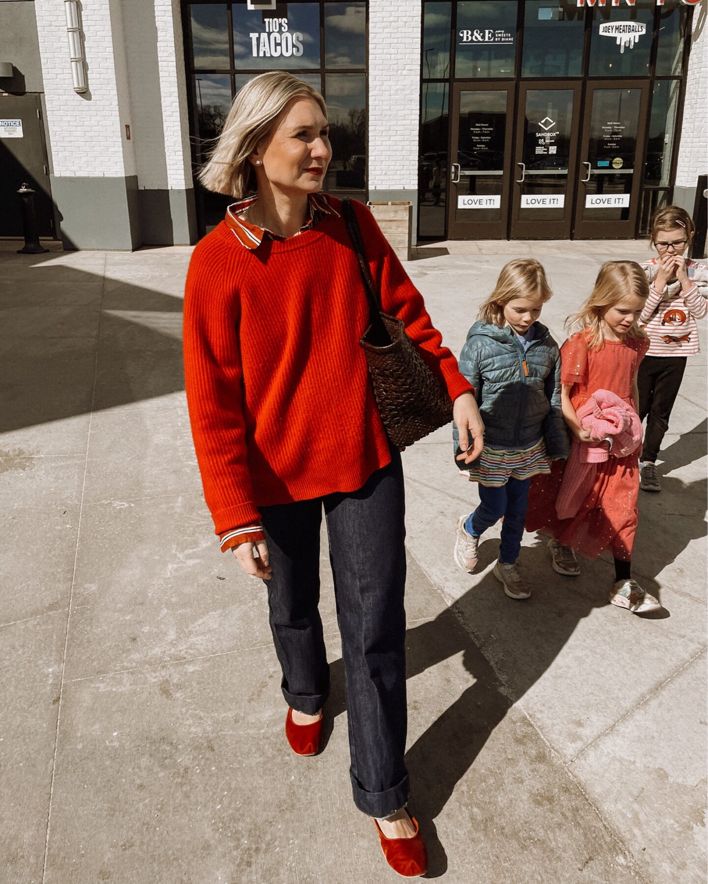 Karin Emily shares her favorite red outfits for spring