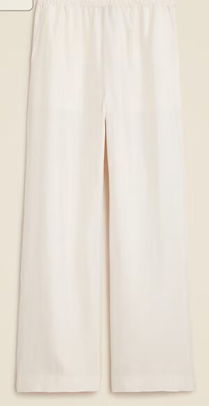 J. Crew Stratus Satin Textured Pants